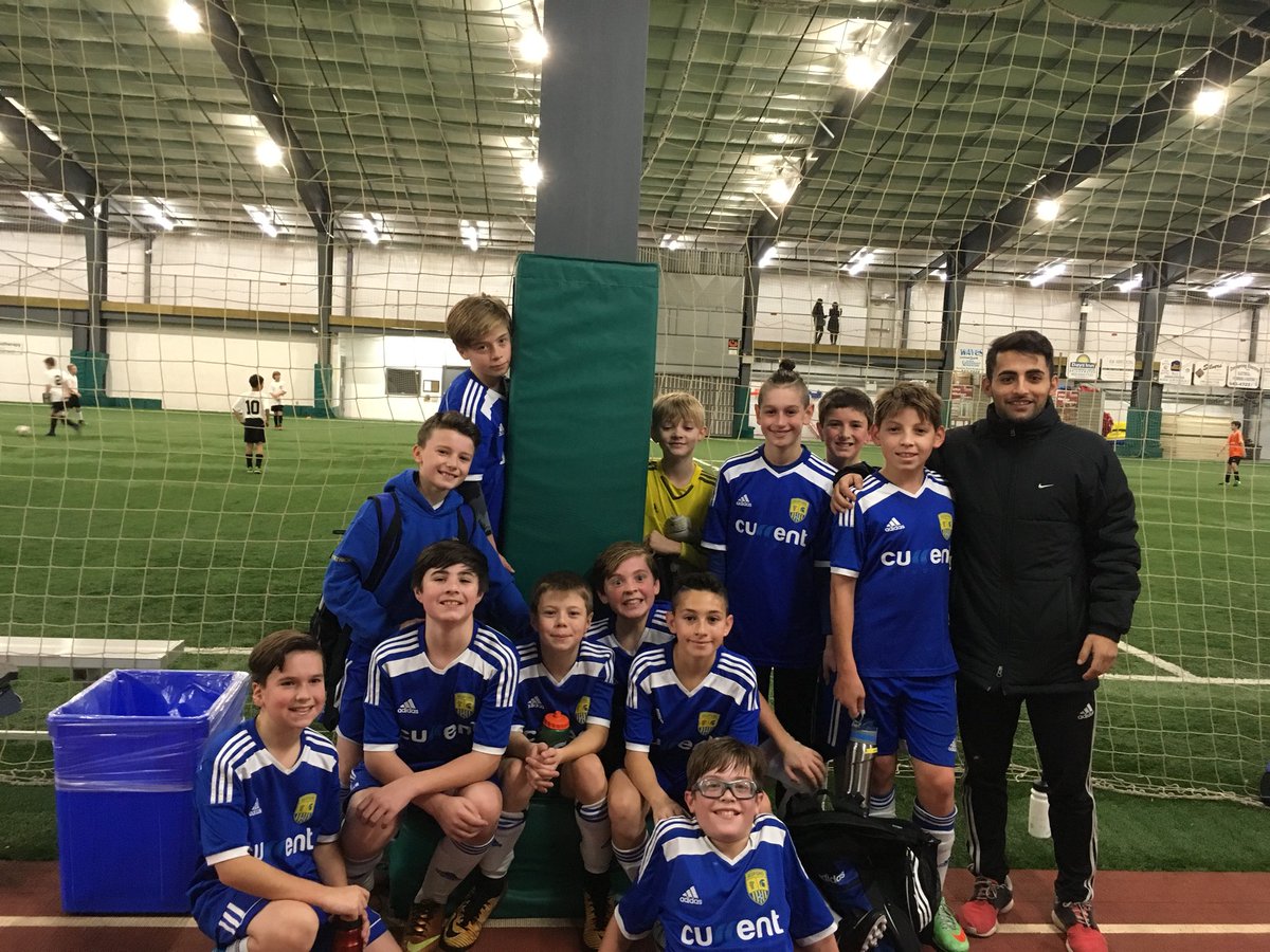 BSA U12A boys having a blast and playing great soccer at the ID weekend event 🤓⚽️🎄