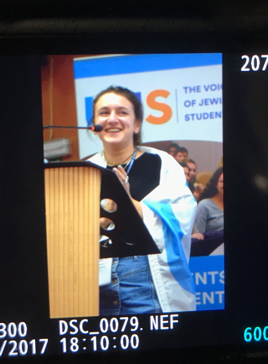 UJS_UK's tweet photo. In case you missed it on Facebook - next year's @UJS_PRES and the winner of #UJSelects is @hannah1_rose!!! Thank you to everyone who voted in this election 😃 https://t.co/YcnNxWcny9