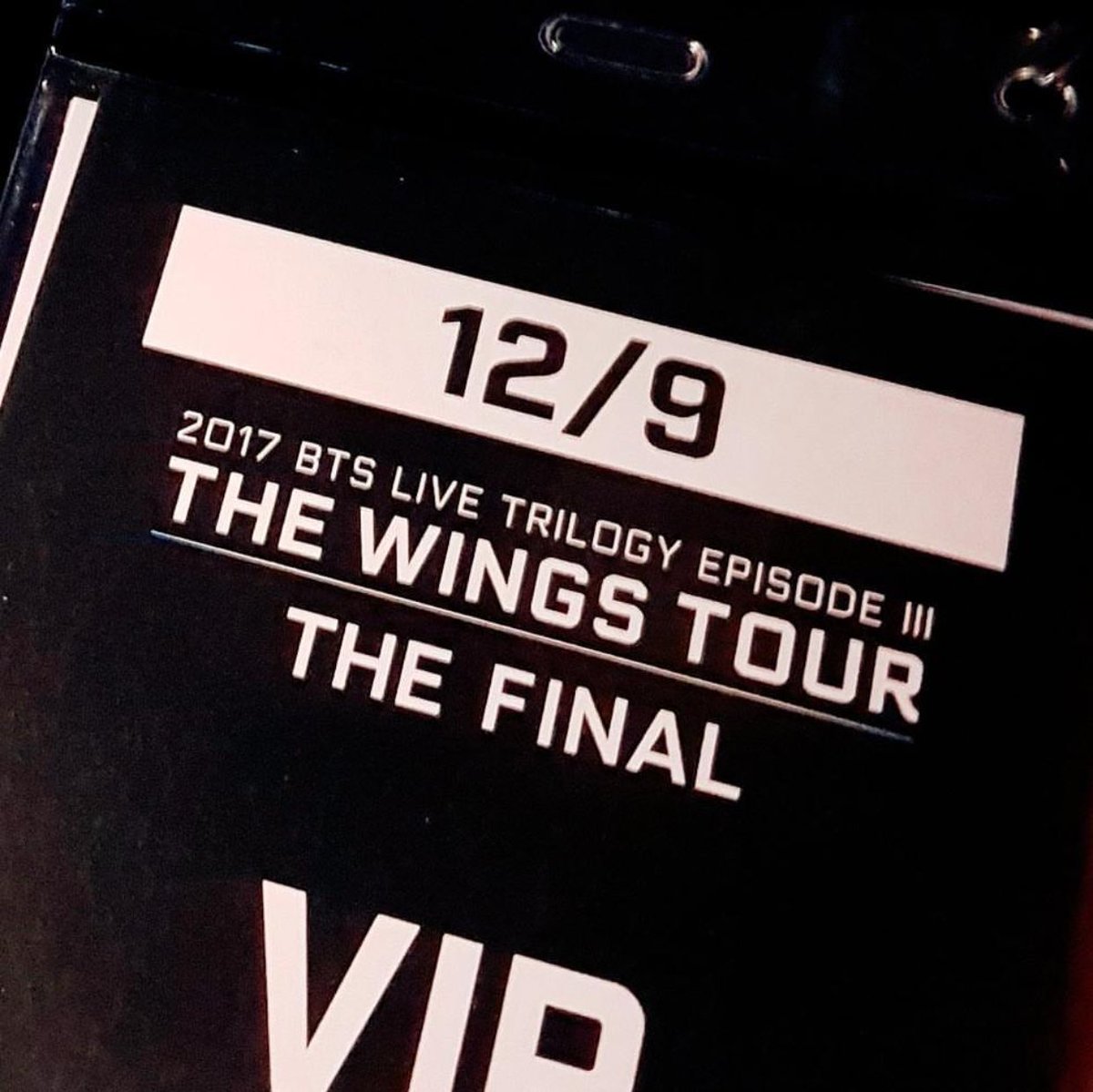 Jungkook Updates Instagram Sergeant Jeon Aka Jungkook S Brother Posted His Vip Pass To Wings Final Concert Day 2 On His Instagram Account Bts Jungkook 방탄소년단 정국 T Co Jlwww8adab