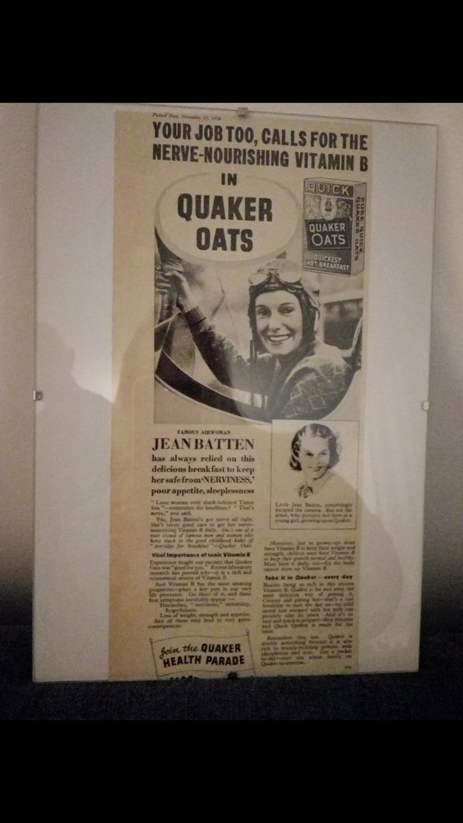m0ogg's tweet photo. 1938 #JeanBatten #Aviatrix newspaper clipping all the way from #NewZealand finally framed and put on the wall. Thanks Staff https://t.co/jwrOn0T2IO