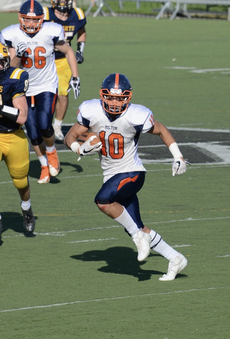 MA_Fball's tweet photo. John Minicus DE/TE - All-ISL, All-NEPSAC, D1 Mutli-Sport athlete.  Relentless pursuit of the football and top receiver.  https://t.co/pmGhvgP16v https://t.co/fslwhNbm4z