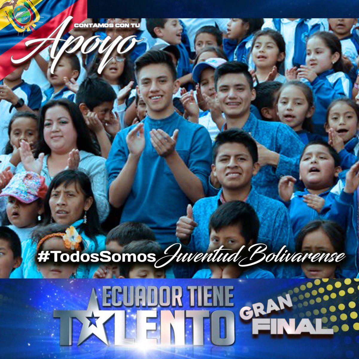frezam68's tweet photo. Porque nos sentimos orgullosos de nuestra música nacional, nuestros votos son para #JuventudBolivarense, #ETT6 https://t.co/WZ5H8yOw7z
