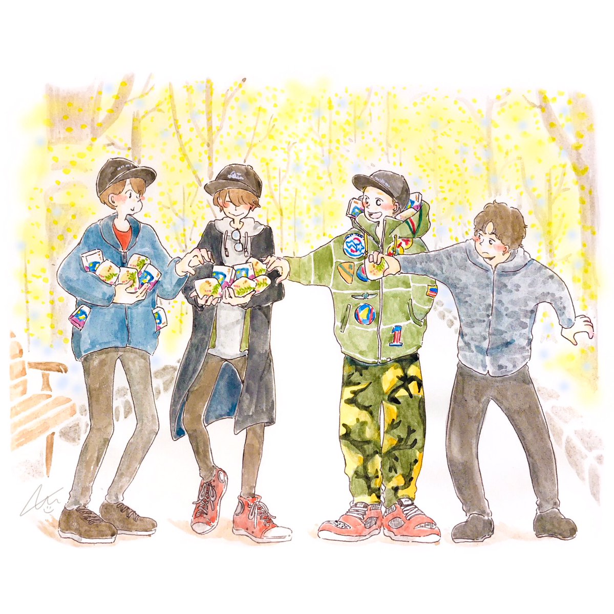 朝と海 Op Twitter 萩の月 たんとお食べ Bumpofchicken Pf Snd