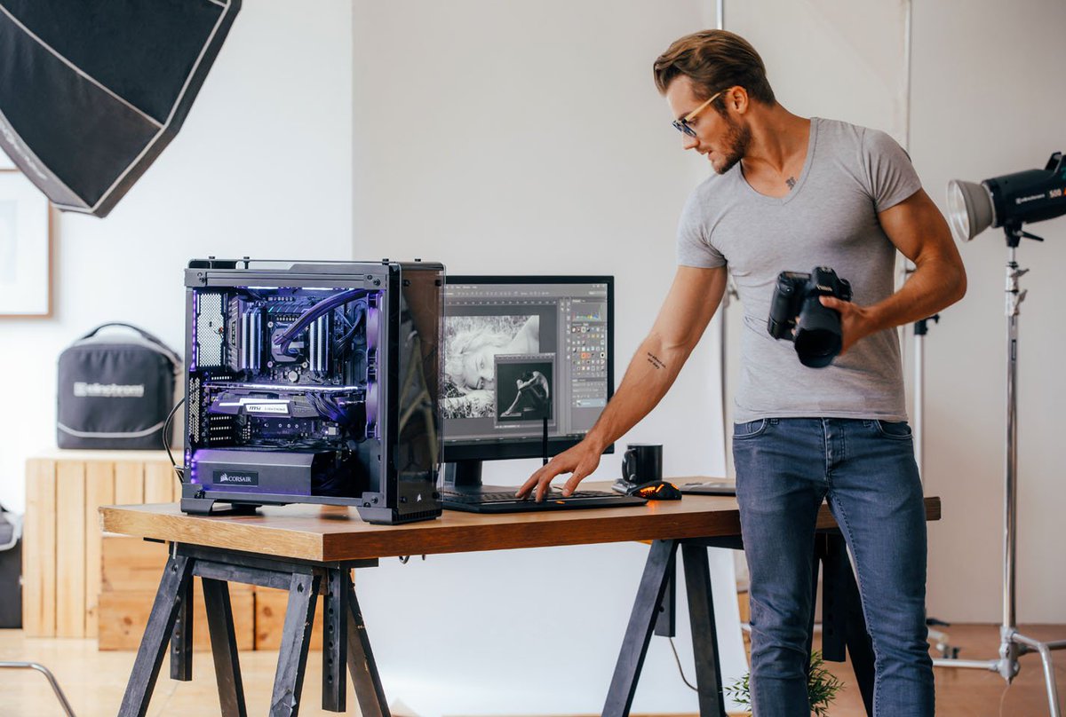 msigaming's tweet photo. A great 4K video editing PC is the _______ for all video editors. 🤗
👉 Find the secret https://t.co/cJP63SdrHZ
#CreateWithMSI #VideoEditingPC https://t.co/CUThVW6Im9