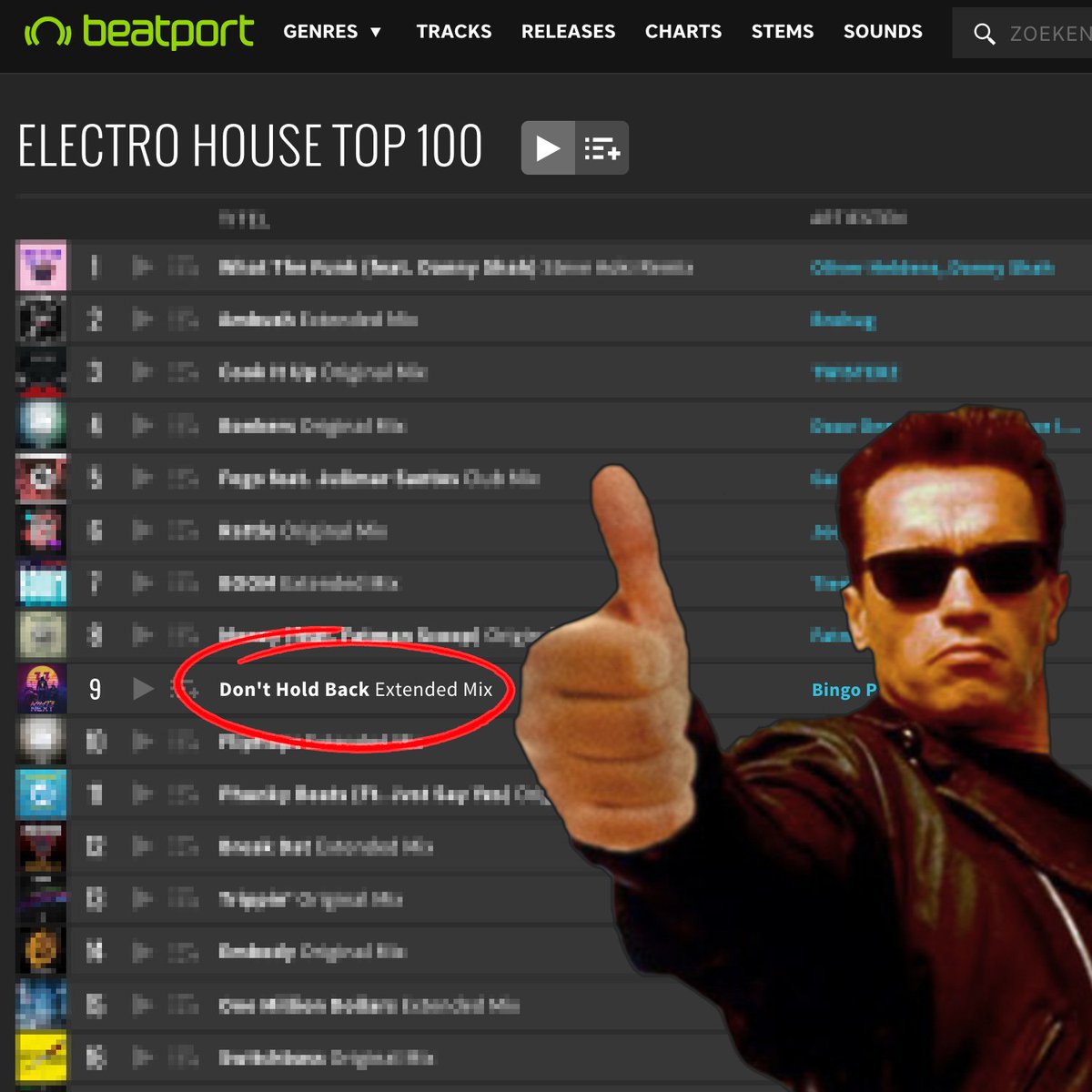 Electro House Charts Top 100