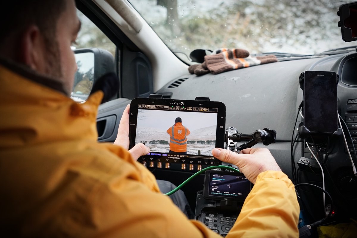 Friday in the Brecon Beacons with Dam Inspector &amp; Instragramer Dan, filming for <a href="/DwrCymru/">Welsh Water</a>. Check out Dan's impressive collection of images of reservoirs &amp; dams from across Wales. instagram.com/damsandreservo…