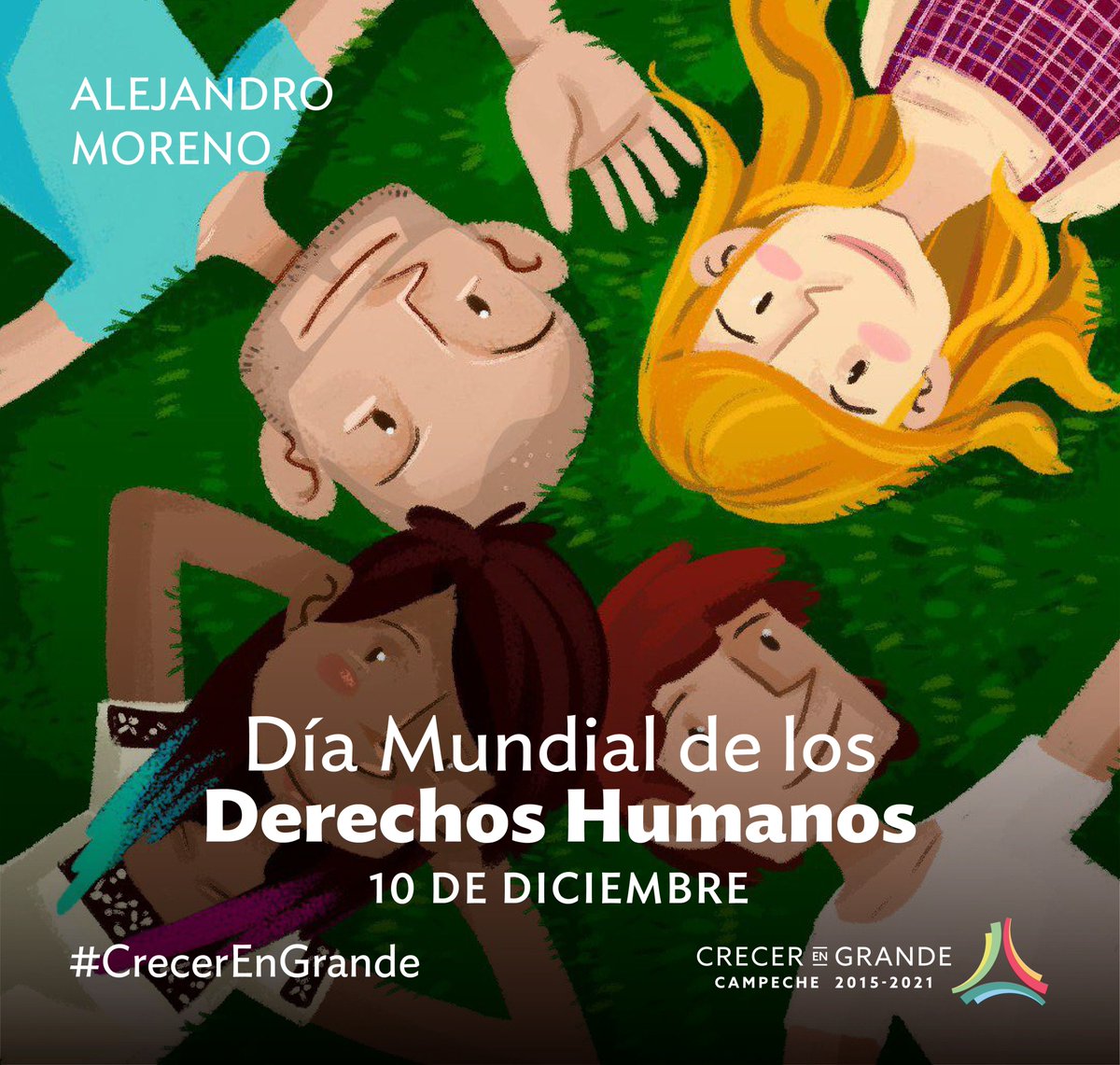 alitomorenoc's tweet photo. En el Día Mundial de los Derechos Humanos nuestro compromiso es fortalecer y promover el respeto e igualdad por una sociedad fuerte y sólida en materia humanitaria. https://t.co/bhKLdvTPzq