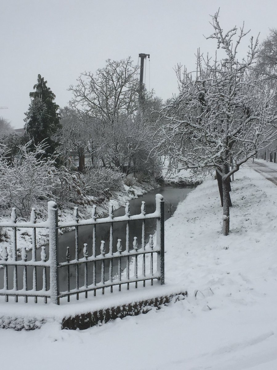 Evalien030's tweet photo. Net heerlijk gewandeld in de sneeuw. #terwijde #hetLint https://t.co/9pB8OciYh0