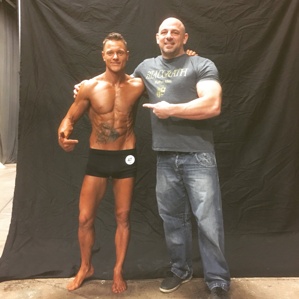 Bigdadpei's tweet image. My client and I backstage at the PEI Maritime open, where he took second place in the classic division. Approx 153lbs, and lean. @nutracelle  @Bodybuildingcom @PEI411_  #PersonalTraining #PersonalTraining #bodybuildingmotivation