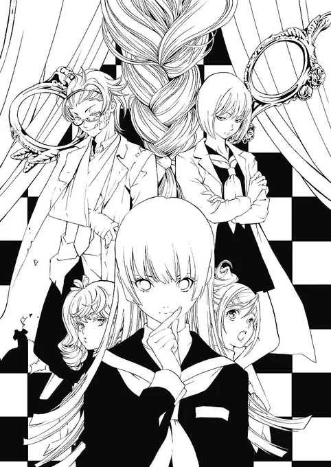 今週発売の週刊少年ジャンプに掲載されている、西尾維新先生原作の読み切りマンガの作画を担当させていただきました。読んでみてくださいね。 
