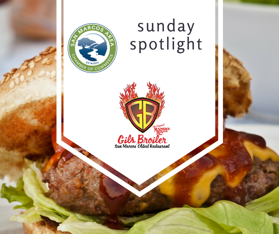 Check out the famous Manske Roll at our Sunday Spotlight <a href="/GilsBroiler_SM/">Gil's Broiler</a>!