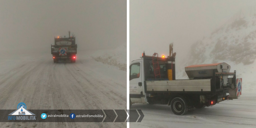 astralmobilita's tweet photo. ❄️🚘 #Sr411Dir Di #Campocatino Dir mezzi spargisale in azione @ComuneFrosinone @Prefettura_Fr @FrosinoneNews1  @ciociarianews @Ciociaria24 @Ciociaria24 @CiociariaO https://t.co/GlR8eJr3To
