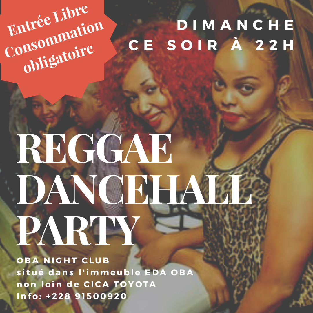 takoumini's tweet photo. Les rude boys et les rude girls sont attendus ce soir à #OBANIGHTCLUB situé dans l'enceinte de l'immeuble EDA OBA. L'ambiance sera 100% reggae, ragga, dancehall à la Jamaïcaine à partir de 22H https://t.co/IDtfYmaITA