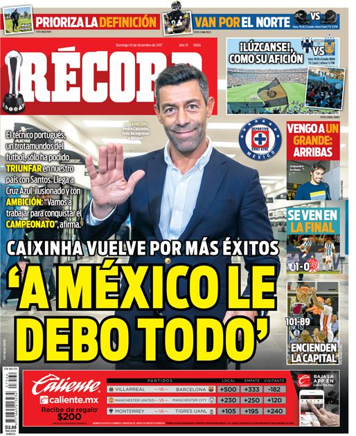 ApesardeBilly's tweet photo. Justamente el día de la final, de nuevo la portada es para Cruz Azul.

Así de grande es. https://t.co/oj9QRIToy8