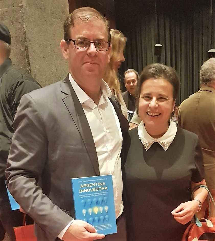 OrenGershtein's tweet photo. After 3 years of instilling knowledge &amp; vision in #Argentina, honored to be mentioned in first chapter of @arginnovadora, along with @SancorSeguros, @cites_gss, &amp; @lisandrobril. @EstenssoroME &amp; #SilviaNaishtat have really captured the story &amp; spirit of #ArgentineInnovation. https://t.co/vo3slKERAX