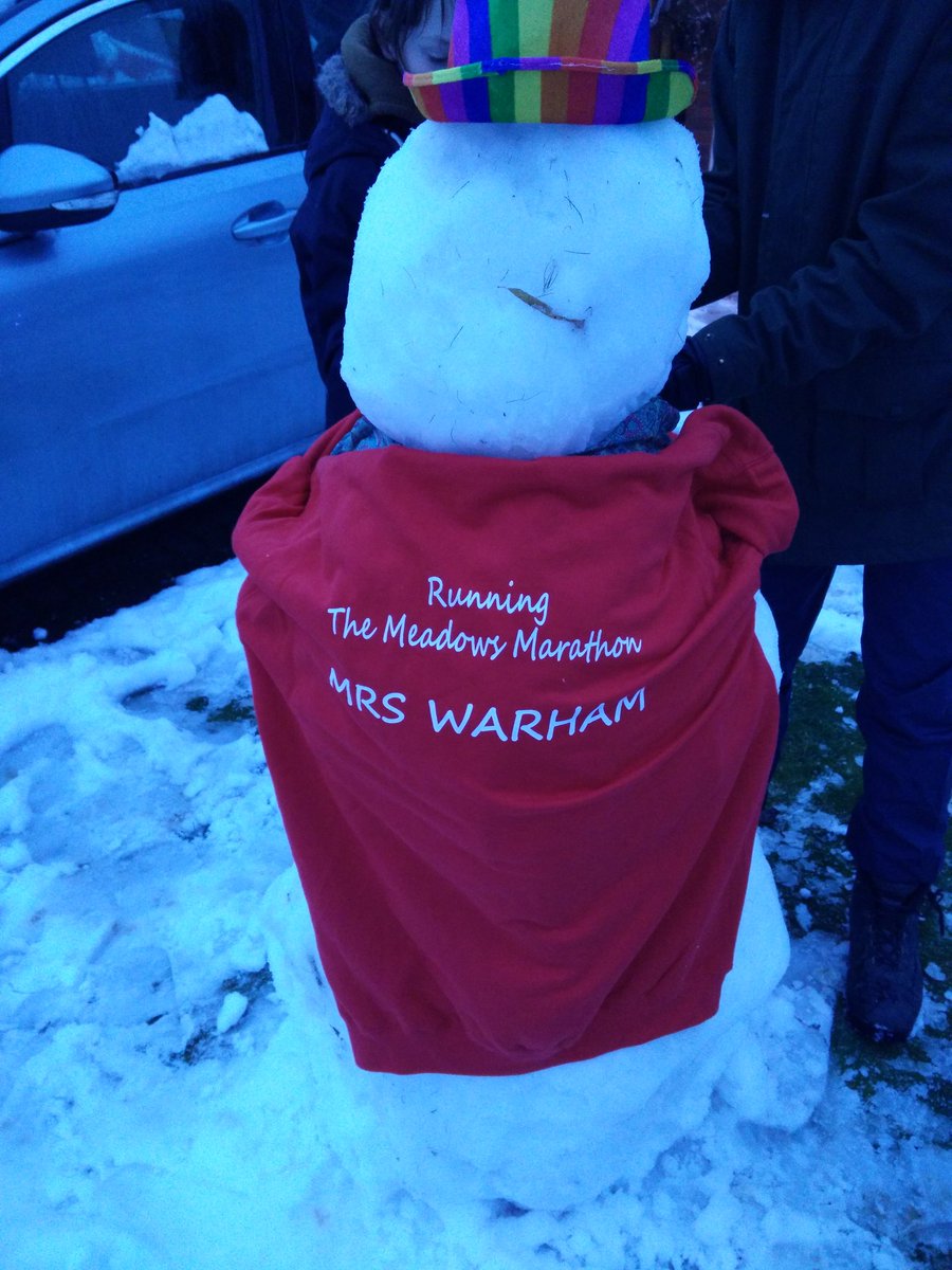 WarhamY's tweet photo. @stukeleymeadows  are you ready for King Smith?    
Look at those shillings!  #family #StukeleySnow #create https://t.co/2MlbupRZ5c