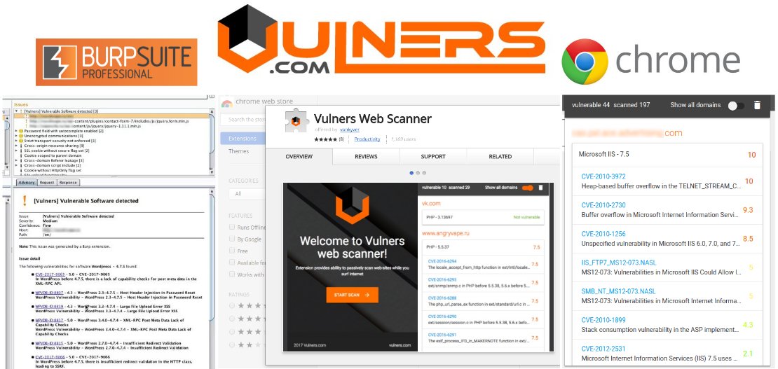 leonov_av's tweet image. New @VulnersCom #vulnerabilitydetection plugins for @Burp_Suite and @googlechrome. How detection rules work, new @VulnersCom Burp #API, how to use plugins. Read here: avleonov.com/2017/12/10/vul… #json #Burp #BurpSuite @Atlassian @TheASF #VulnerabilityManagement #vulners #Chrome