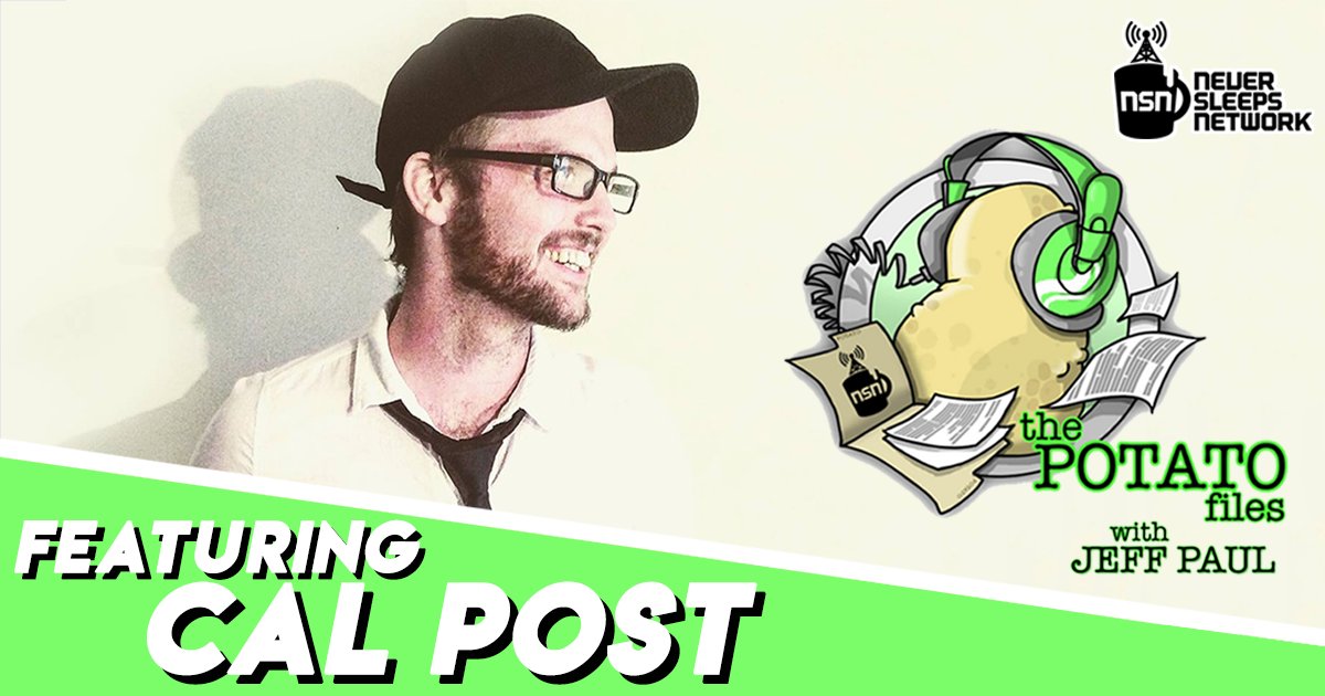 Just keeping you POSTed - <a href="/calpost/">Cal Post</a> was crackin' jokes and waxing philosophic with <a href="/jeffpaulcomedy/">Jeff Paul</a> on #ThePotatoFiles. Tune-in! buff.ly/2nOiZ62 #podcast #podernfamily