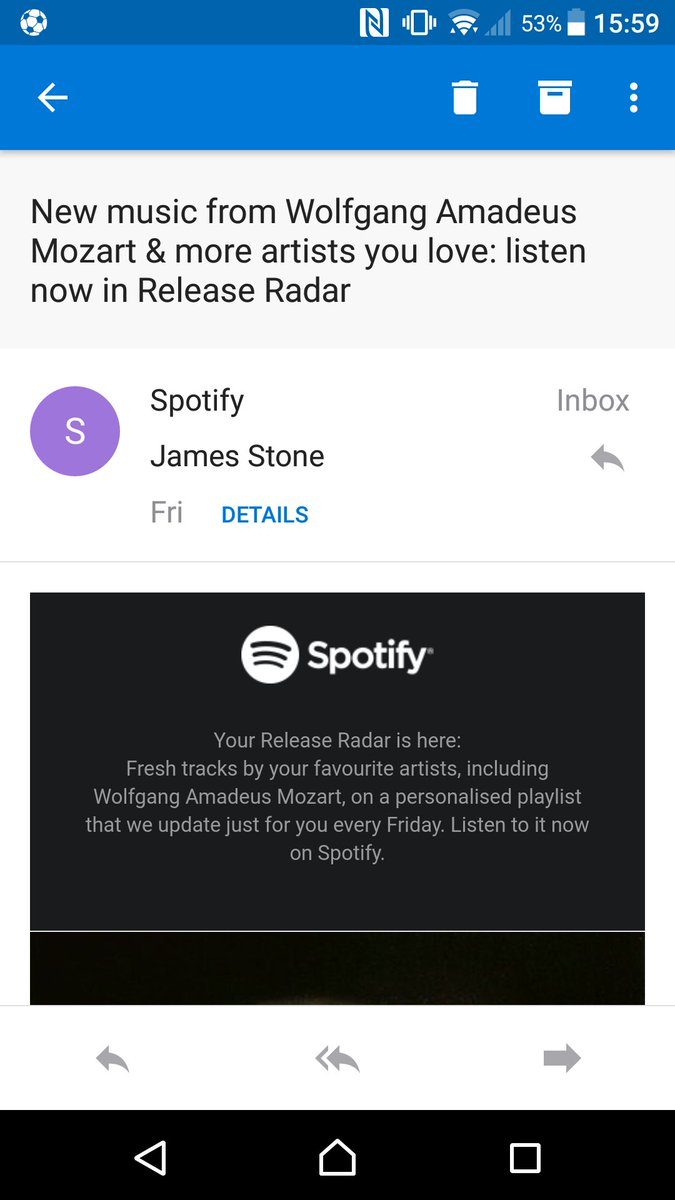 Bit unexpected...