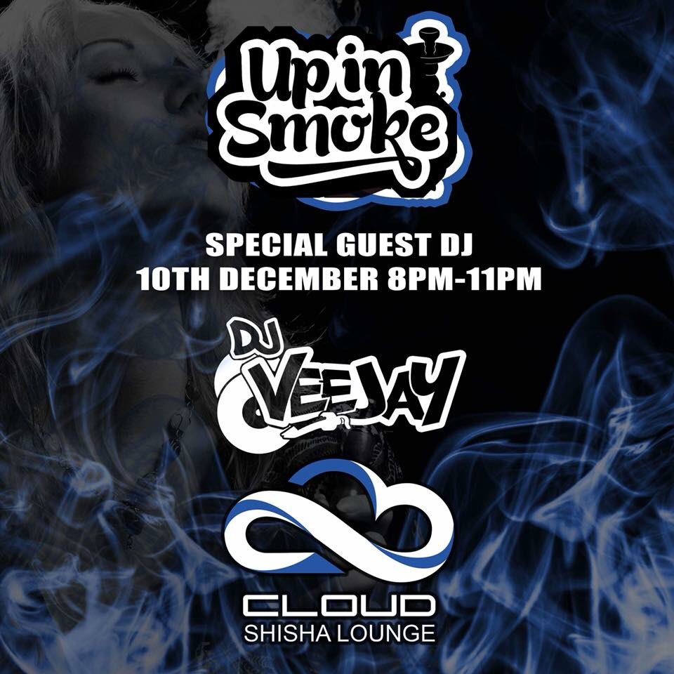 UpInSmokeCDF's tweet image. Back at @CloudShishaCDF Tonight with Our Special Guest @DJV33Jay‼️ 

8PM-11PM 😙💨💨💨💨