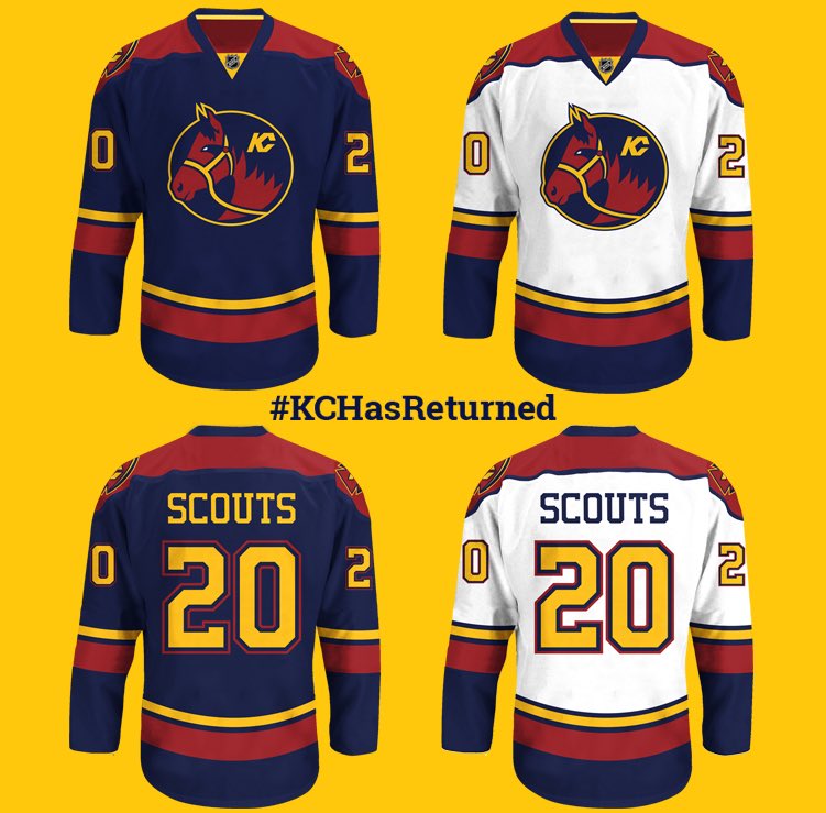 NAHL Kansas City Scouts release logo and uniforms – SportsLogos.Net News