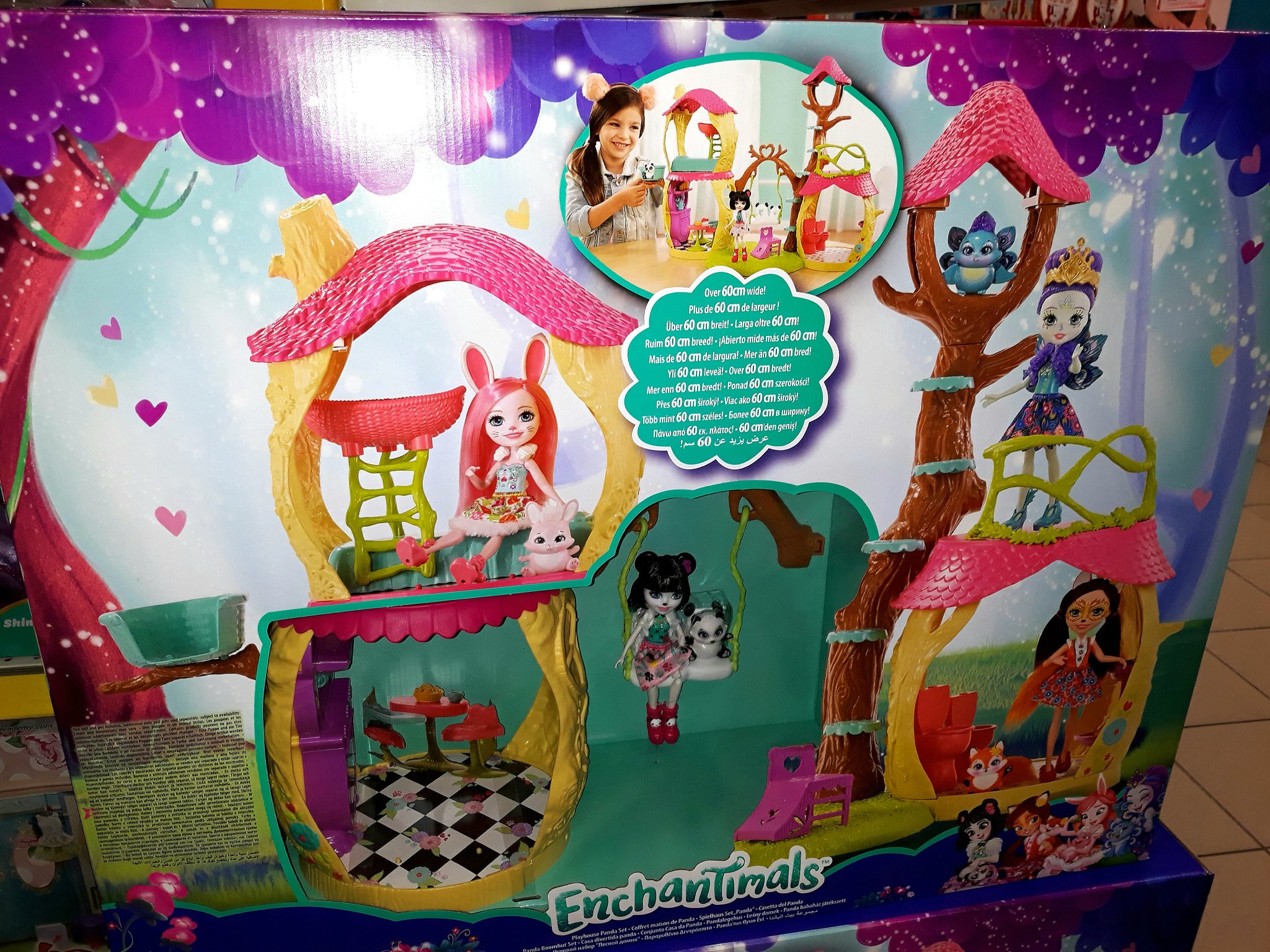 enchantimals casa divertida