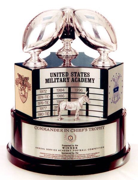 Dan_McCarthy90's tweet photo. I LITERALLY brought the Commander in Chief’s Trophy back to West Point today for the first time in 21 years. Proud and humbled to work with @ArmyWP_Football https://t.co/eF2oKmqk0C