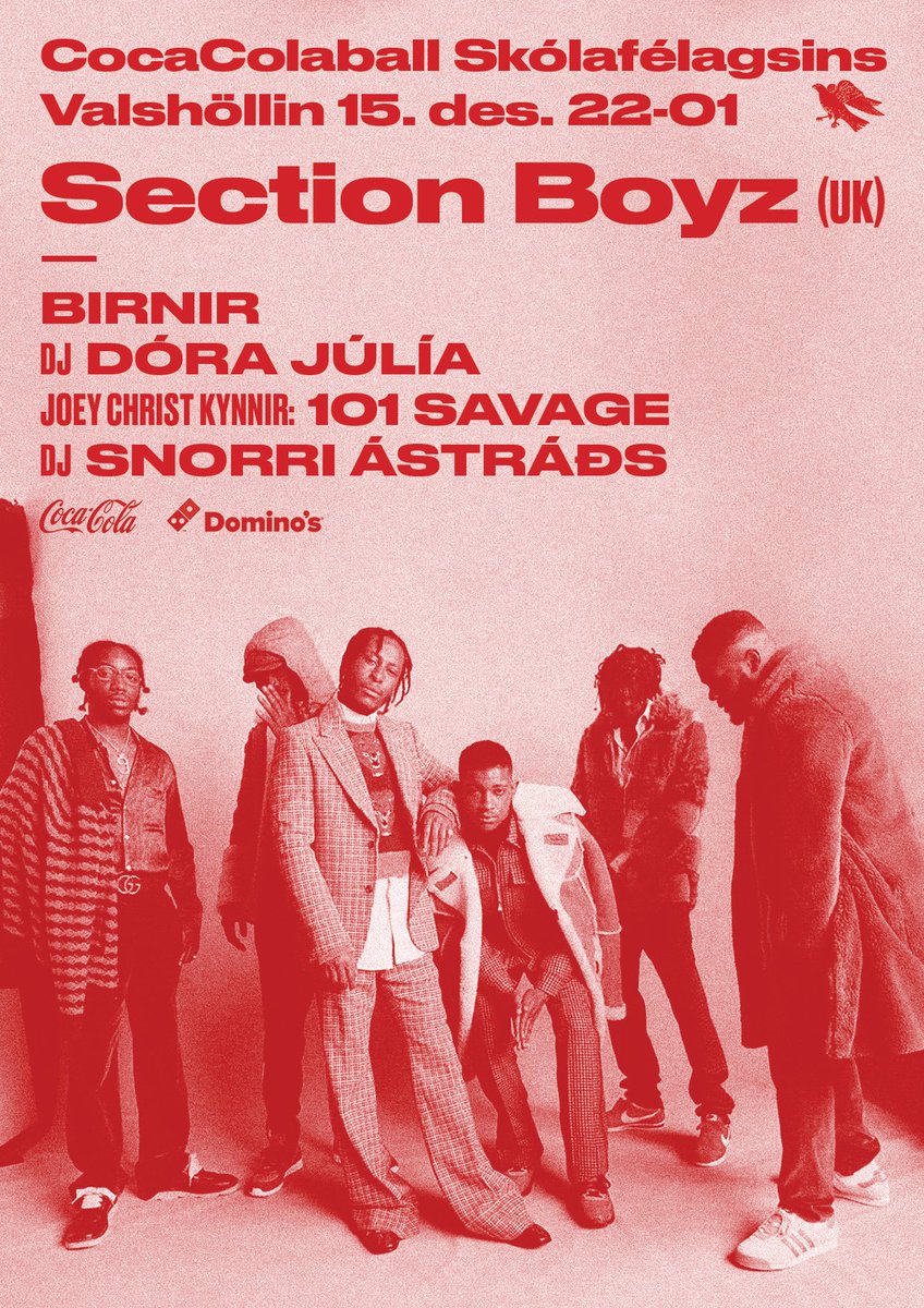 JÓLABALL SKÓLAFÉLAGSINS
15.DES
22-01
VALSHÖLLIN
MIÐASALA HEFST Á MORGUN

facebook.com/events/1956503…

rt fyrir frímiða