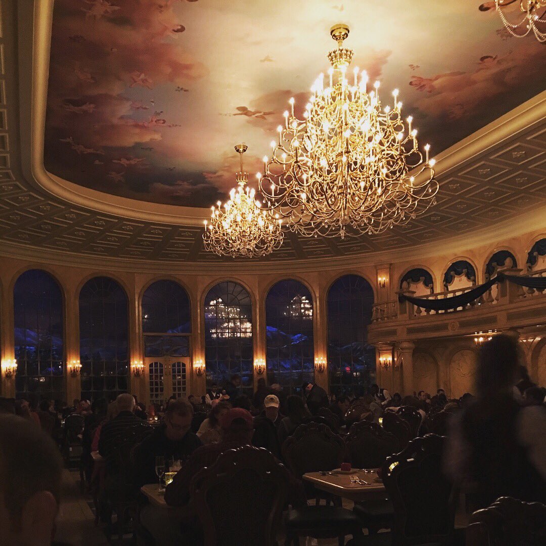 Talking_Magic's tweet photo. "Be Our Guest" is one of our favorite dining spots in @WaltDisneyWorld. If you are going soon, try the grey stuff. It really is delicious! #WaltDisneyWorld #TalkingMagic #MagicKingdom https://t.co/Nf0LKkRyZa