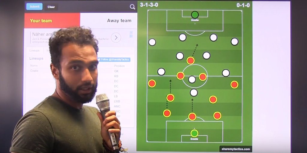 ShareMyTactics's tweet photo. Nice to see someone using our web app on YouTube for the first time. ⚽️ https://t.co/HfAuH0DaVK https://t.co/fGWTtdevhU