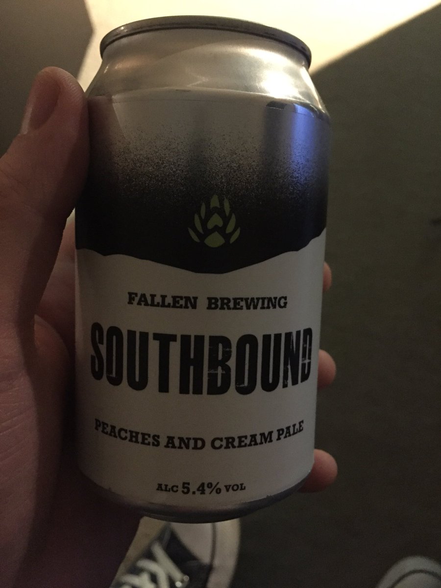 whatgregdrinks's tweet photo. @FallenBrewCo  Southbound. Bang average pale. Pleasant enough, no wow factor. https://t.co/Pkq2CqnIW1