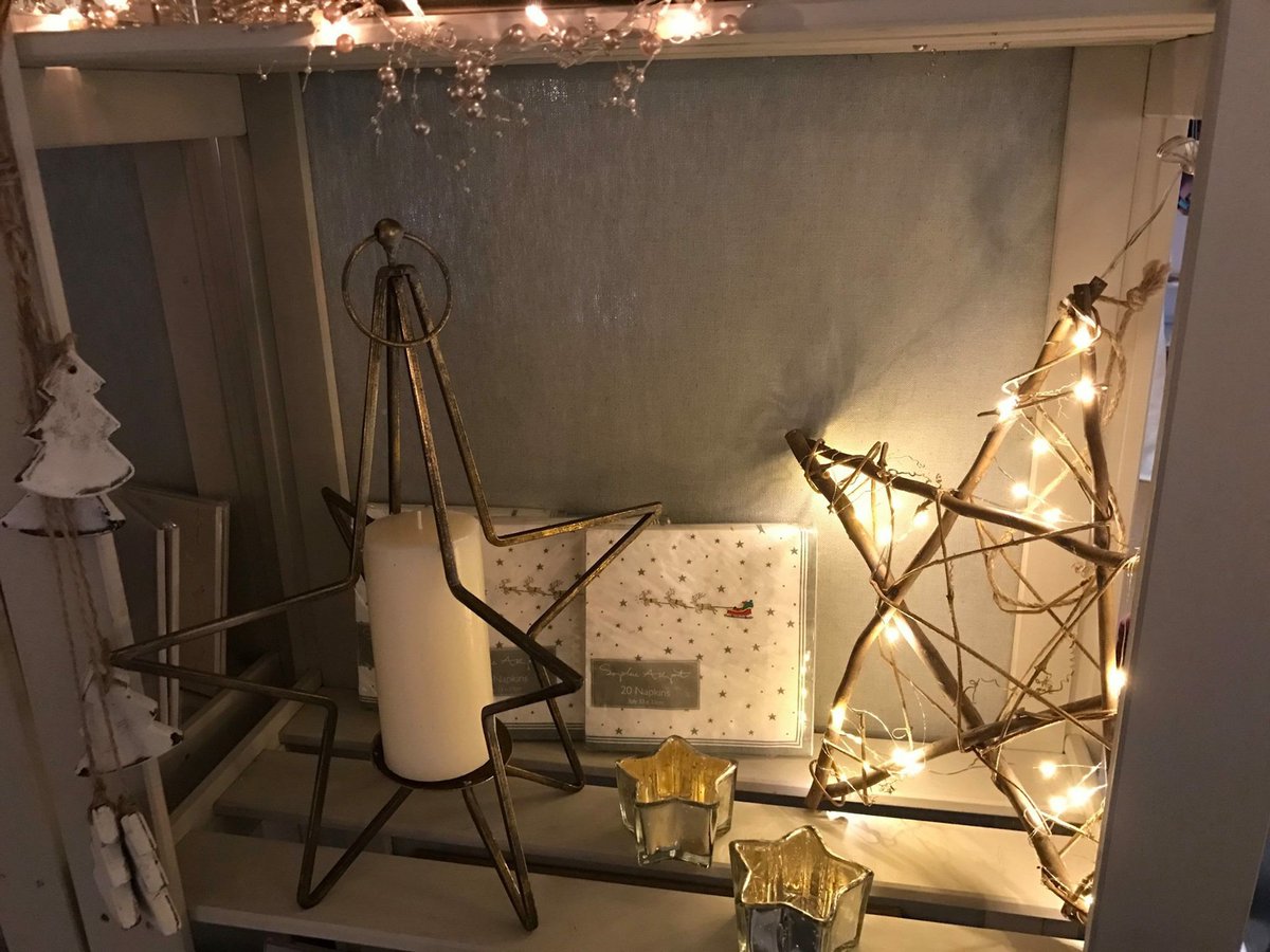 Christmas Shopping Event
Please join us: 
Monday 11th to Thursday 14th
10.30am - 3.30pm
Following our delightful Christmas Fayre season we have a beautiful selection of home accessories, ideal for special last minute stocking fillers.