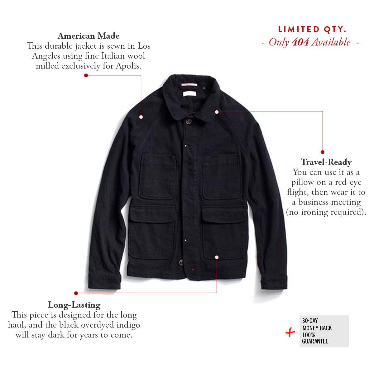 apolis indigo chore coat