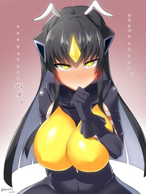 ゼットンさんに見つめられながら告白されたいから描いた・。・v 