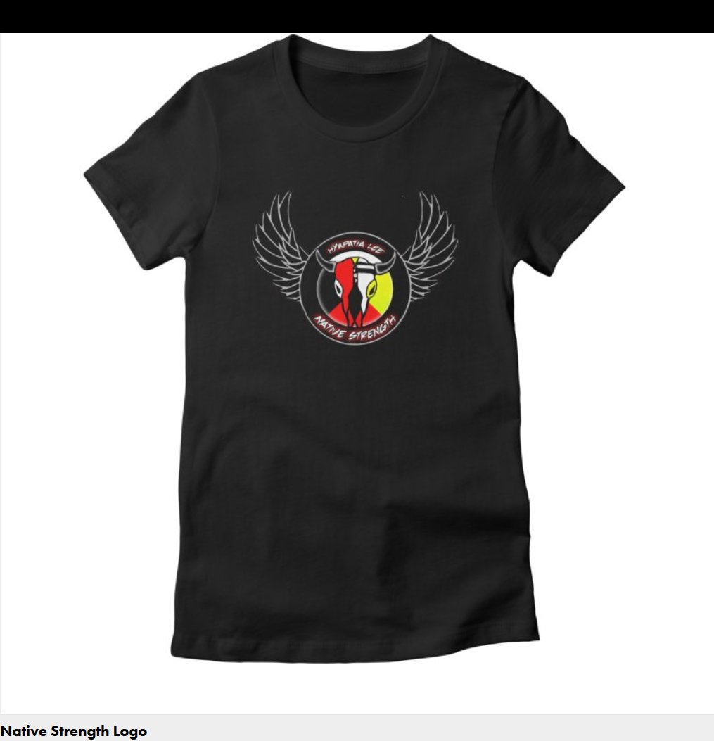 HyapatiaLee's tweet image. nativestrength.threadless.com  #NativeStrength #HyapatiaLee