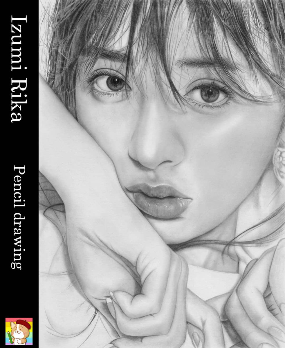 ここまる 著書 超絶リアルな色鉛筆画のテクニック 予約受付中 泉里香さんの鉛筆画完成しました 時間くらいはかかったかな 鉛筆画 泉里香 Rikaizumi Izumirika 絵 アート モデル 女優 Indeed Cm