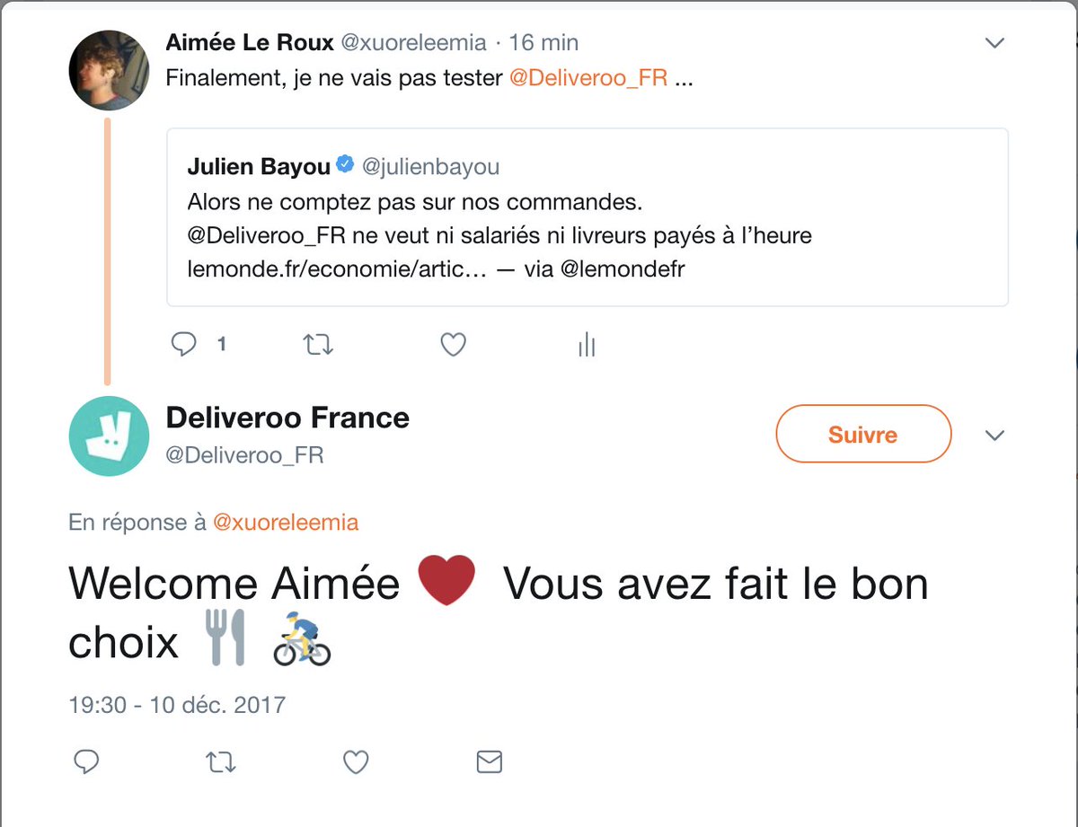 xuoreleemia's tweet image. C&apos;est moi ou ils n&apos;ont pas compris #communication #deliveroo