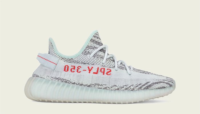 Adidas Yeezy Boost 350 V2 Blue Tint Gray Red Editora Stilo