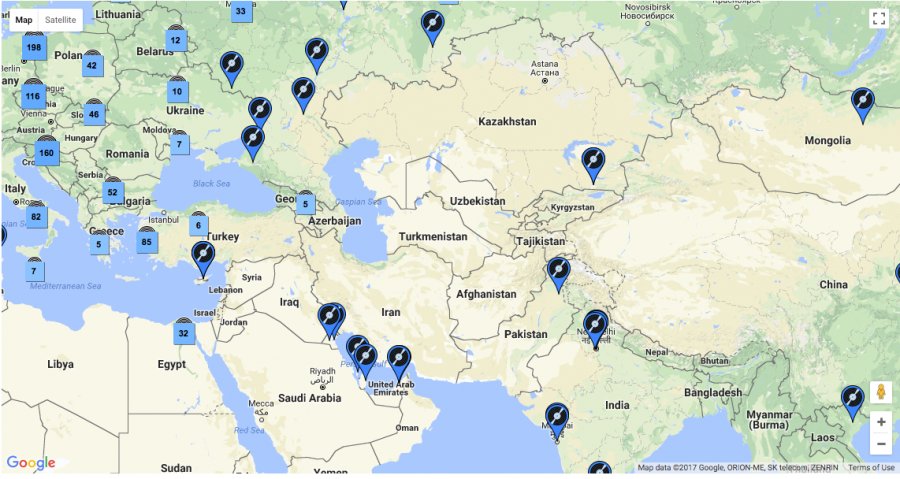 An Interactive Map of Every Record Shop in the World goo.gl/j8p5ay