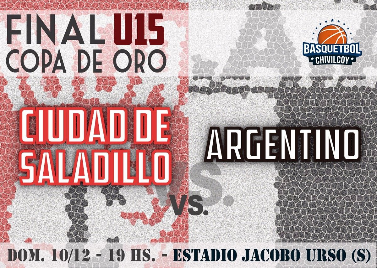 ABasquetChivil's tweet photo. Hay final U15, habrá campeón.

Juegan: #Ciudad vs #Argentino 

🏀🏀🏀 https://t.co/iygi3xoQ4i
