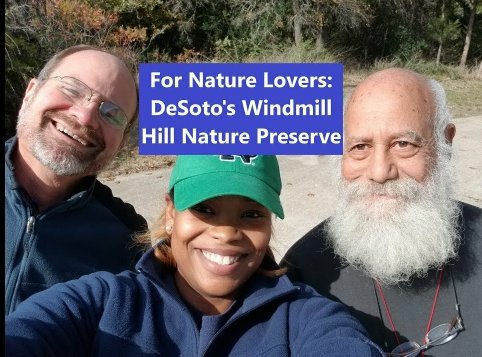 CandiceQuarles's tweet photo. DeSoto's Best Kept Secret for Nature Lovers: Windmill Hill Nature Preserve 

Interview w/40+ yr Desoto resident Paul 
Full video:  https://t.co/8C0Bboivjk #nature #desoto https://t.co/deSAjsAsBD