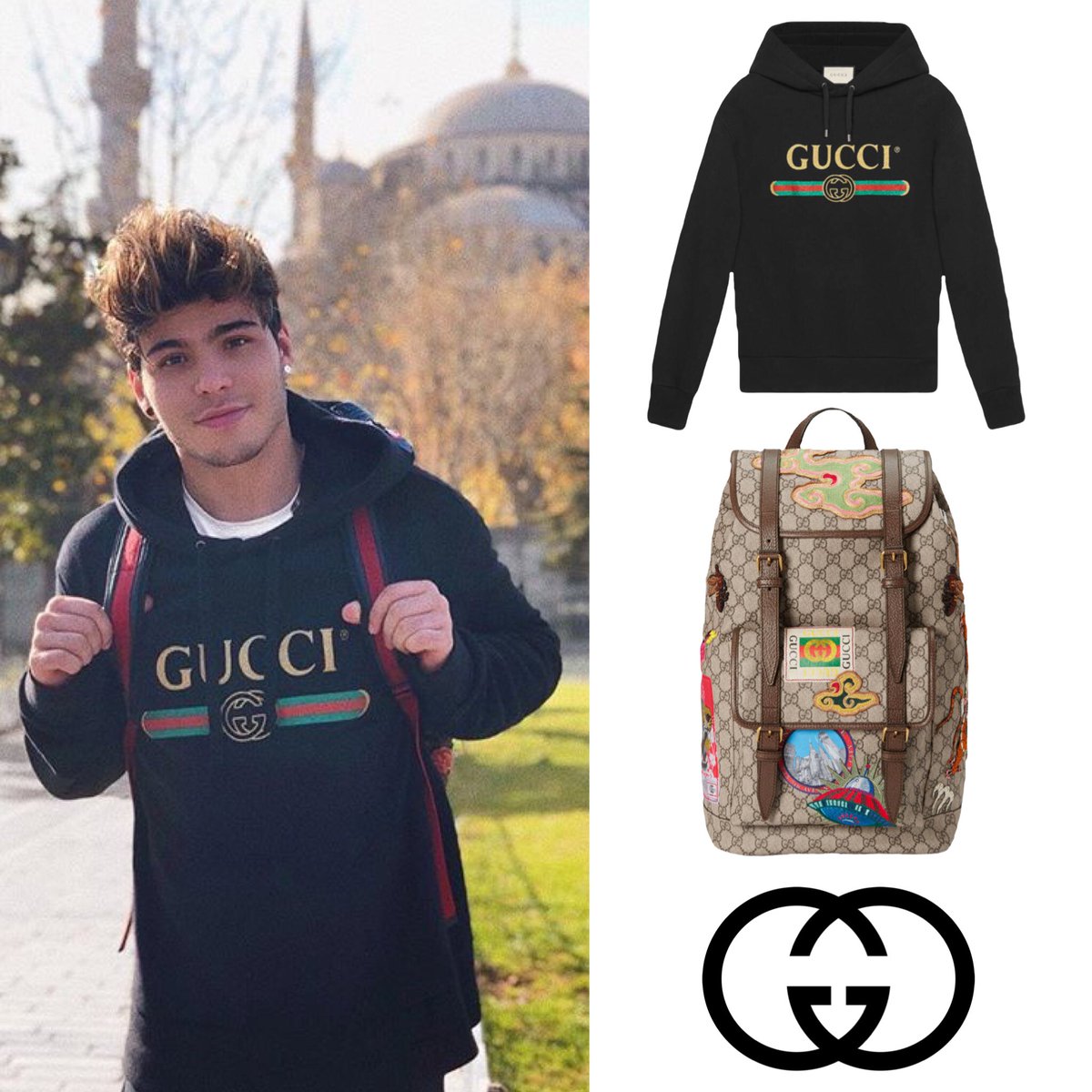 supreme courier backpack