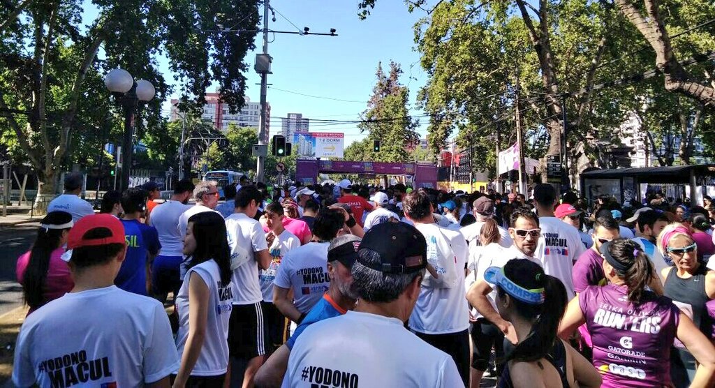 mgsRun's tweet image. Entretenida y concurrida Corrida por la Donación de Órganos esta mañana en Macul. El calor no fue impedimento para que cientos de runners apoyaran la causa y rindieran homenaje a Valentina Maureira. Destacada presencia de diputada Érika Olivera y ministro Pablo Squella.
