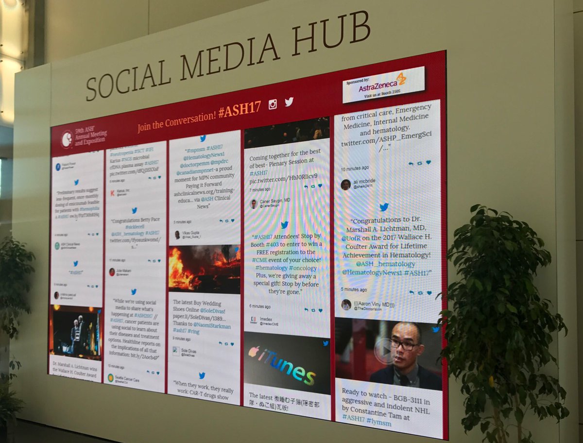 NAlbertsPhD's tweet photo. Definitely a fan of the social media hub at #ash17 #tweetingabouttweets https://t.co/OFsnZeSUHw