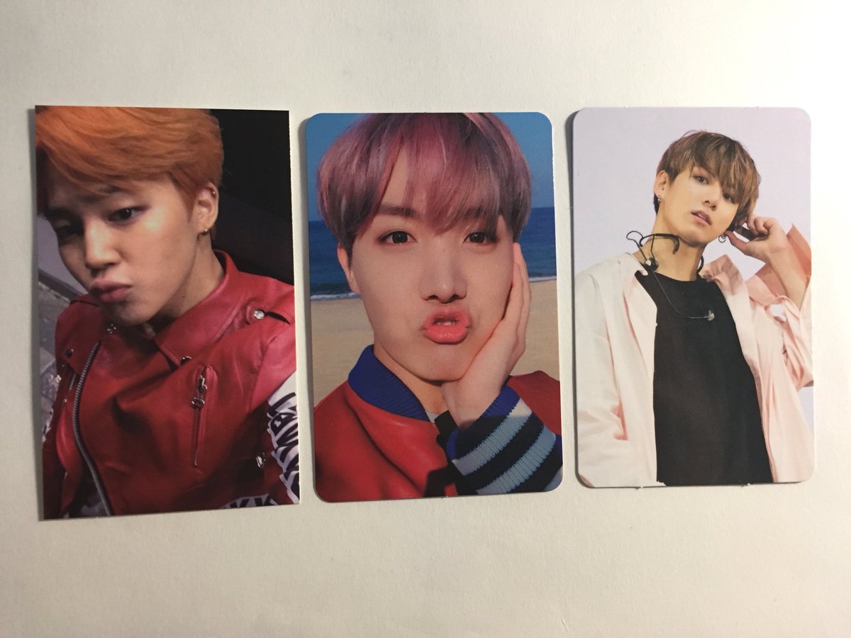 yoonkookeu's tweet photo. @BTS_trading 
Have: Jungkook Wings Tour DVD, J-hope YNWA (slight damage), Jimin HYYH Pt. 2
Want: V Wings Tour DVD, offer LY &amp; YNWA
Loc.: USA
WW: Yes https://t.co/scz6qaF3TZ