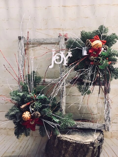 stable444's tweet image. Alternative to a traditional door wreath...#festive #Christmas #bespoke