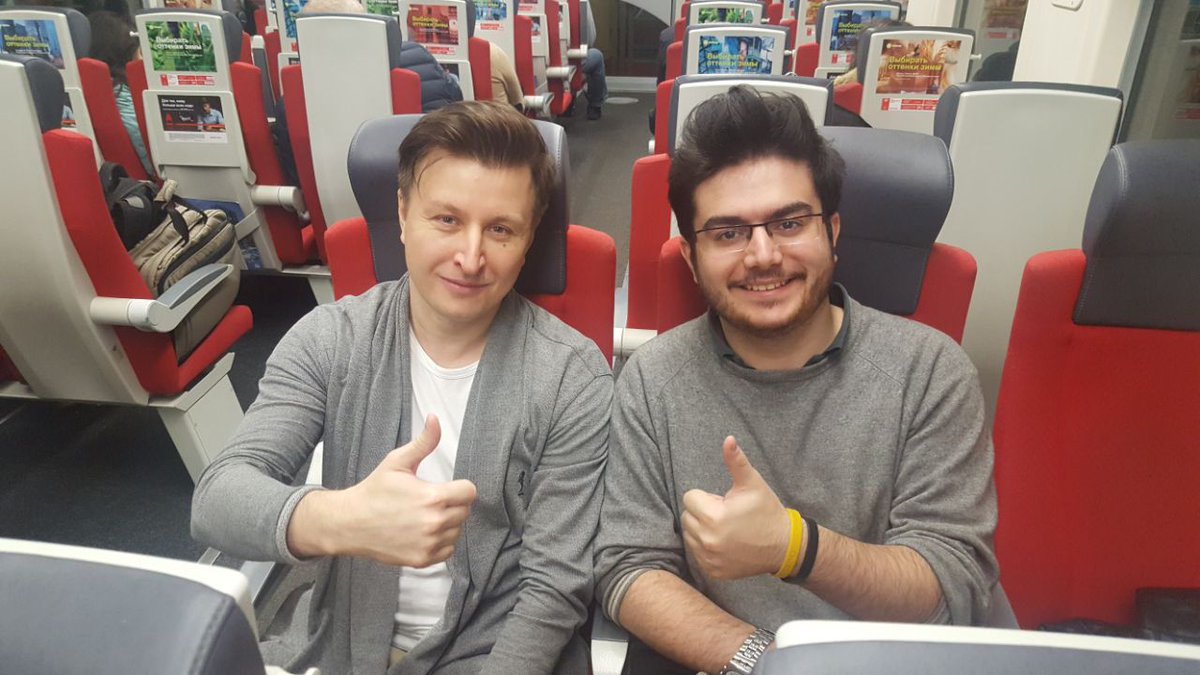 HamsterMarket's tweet photo. CEO and CMO of Hamster Marketplace, Denis Bulavin and Xenofon Kontouris are going to Hong Kong for a great meeting. Road show start from now on and leads to amazing locations! Maybe your city is next? https://t.co/GKjcnOd8Yf