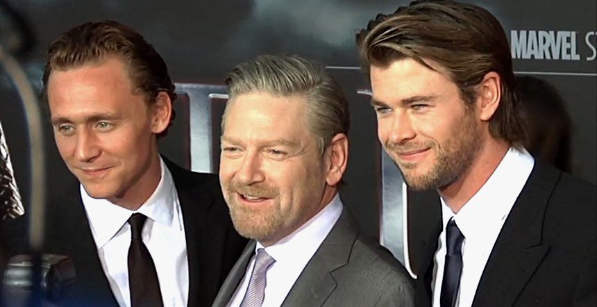 Happy Birthday to actor & director Kenneth Branagh, seen here with a couple of aspiring young punks. 