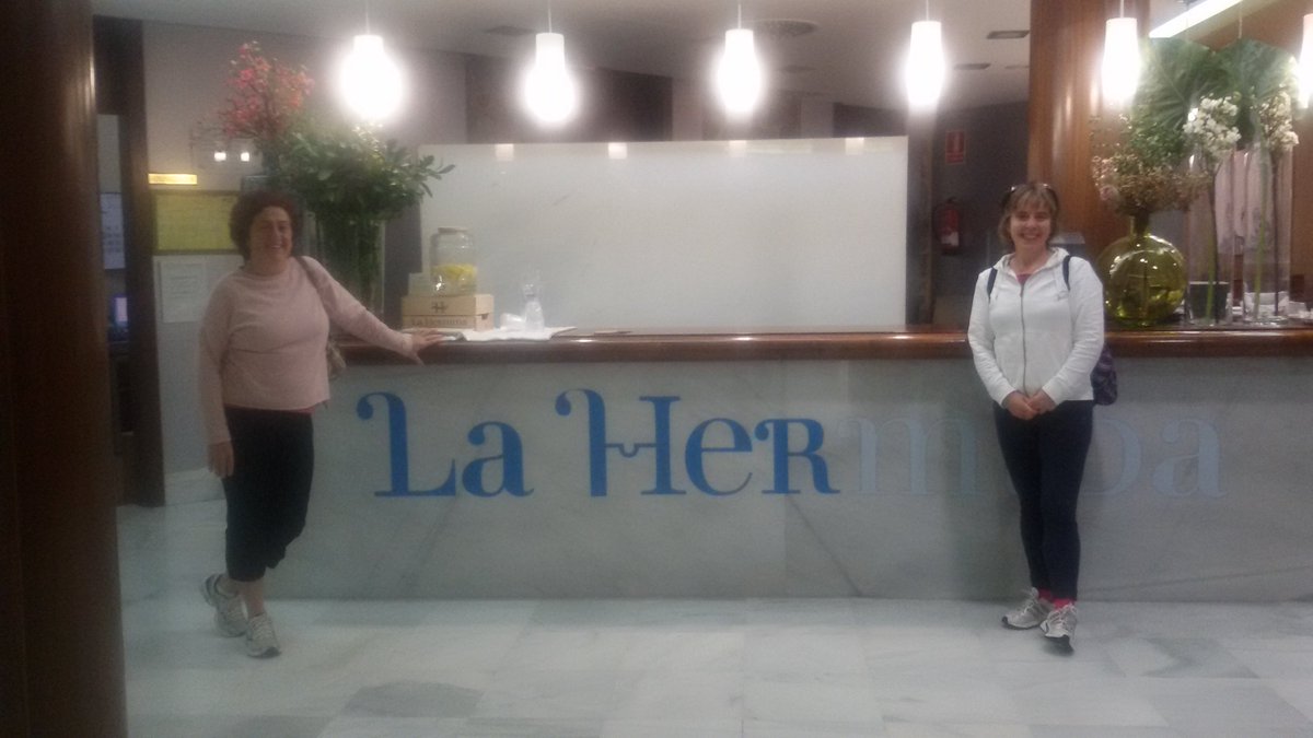 enterat's tweet photo. AMPARO Y TERESA han canjeado la estancia que ganaron para el Balneario La Hermida de Cantabria #premiosENT https://t.co/cPVzAH2w2O