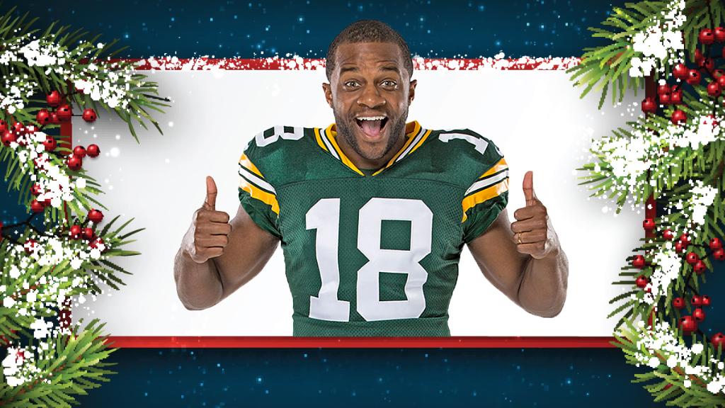 AssociatedBank's tweet photo. Donβt forget, thereβs still time for you to enter for a chance to win an autographed Randall Cobb jersey by tweeting us a π & #PackersChecking. #GBvsCLE ππ https://t.co/40wgBbVZPY